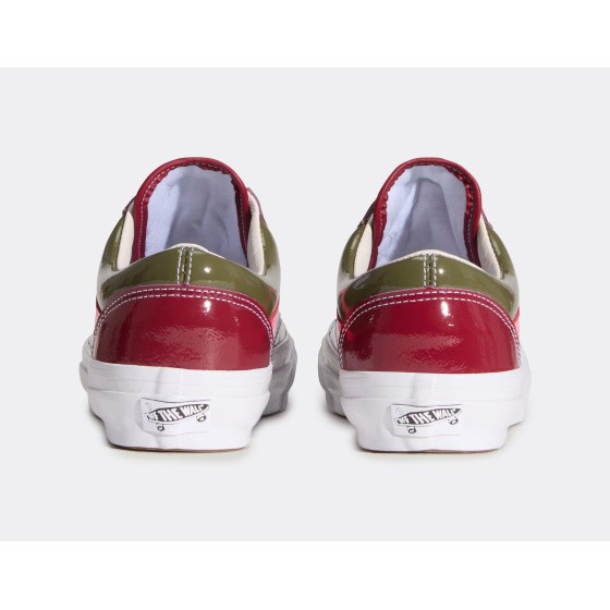Vans LX Old Skool 36 Patent Bordeaux Olive