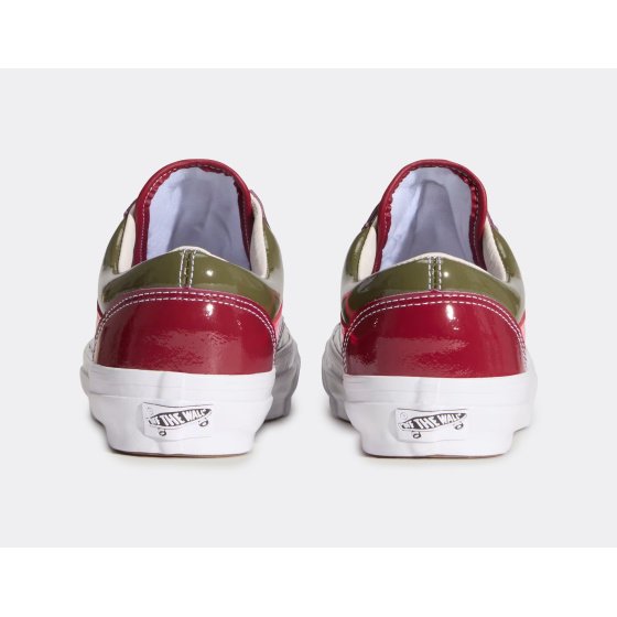 Vans LX Old Skool 36 Patent Bordeaux Olive