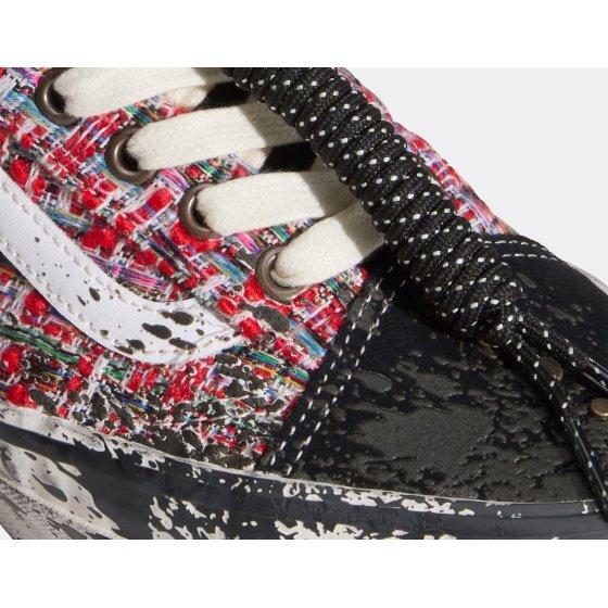 Vans LX Old Skool Charms Red Black