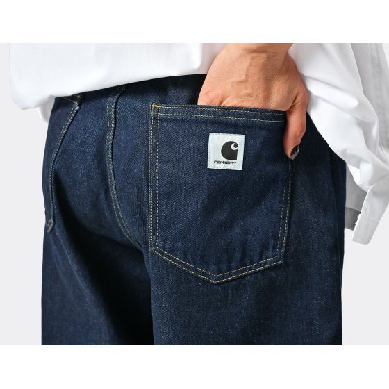 Carhartt WIP W Brandon Pant Blue Rinsed