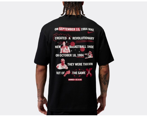 Jordan Banned T-Shirt Black