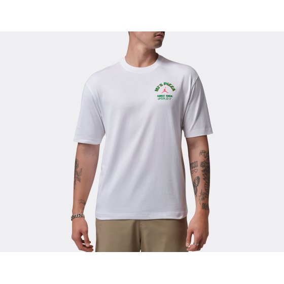 Jordan MJ’S Pizza T-Shirt White