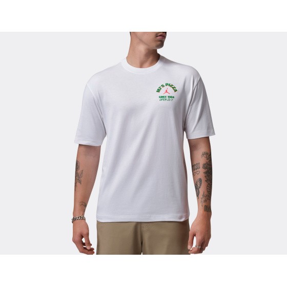 Jordan MJ’S Pizza T-Shirt White