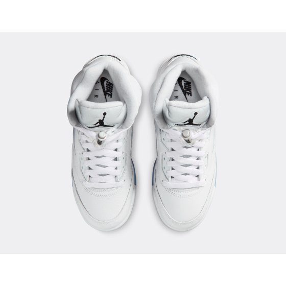 Jordan Air Jordan 5 Retro GS White Metallic