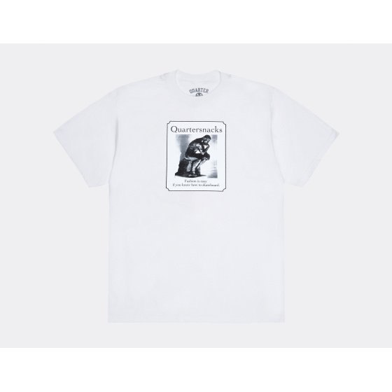 Quartersnacks Thinker T-Shirt White