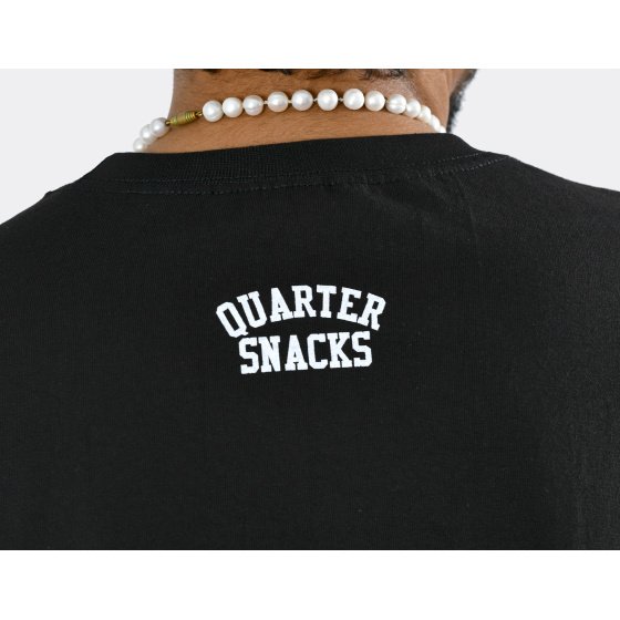 Quartersnacks Big Snackman T-Shirt Black