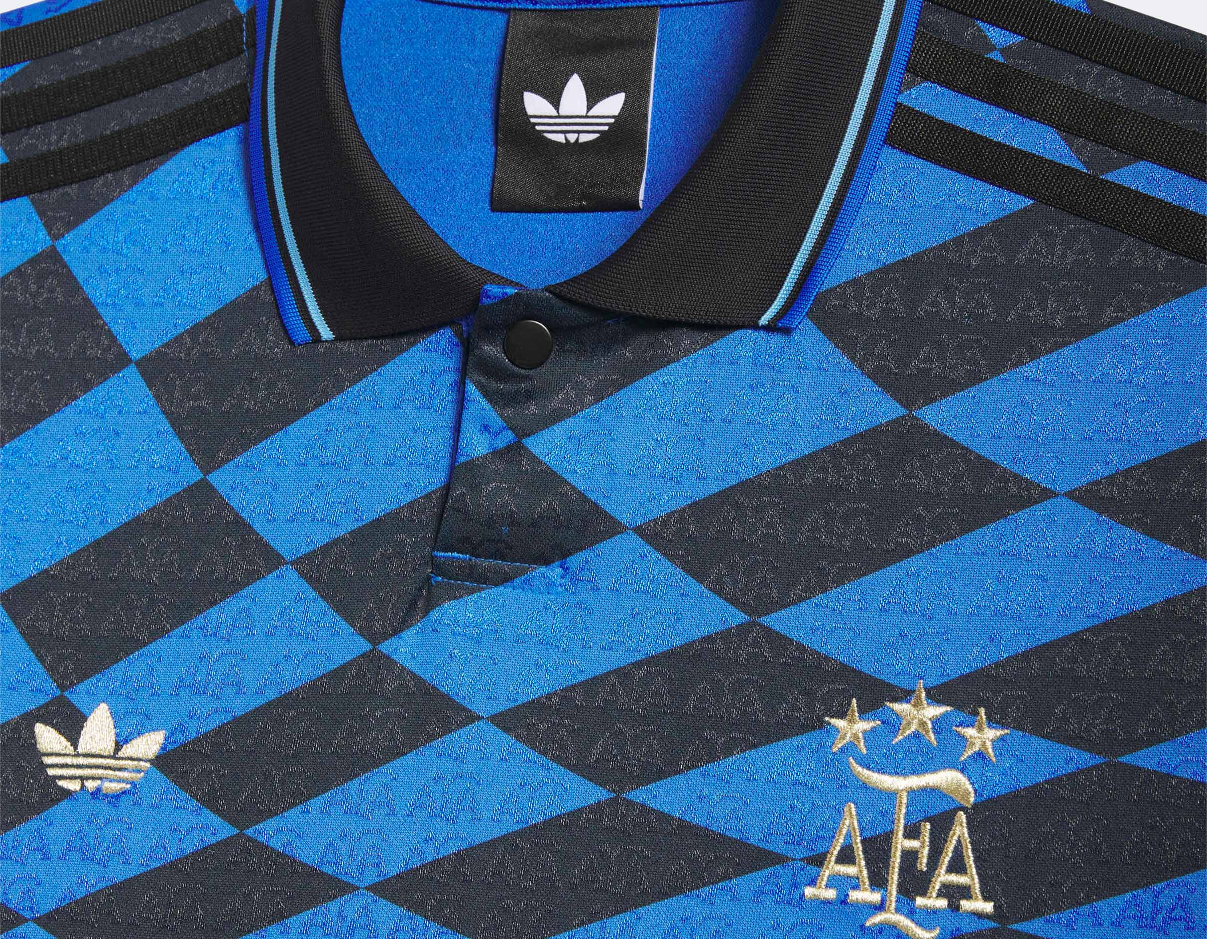 adidas Skateboarding Jersey Thrasher AFA Blue KX4551