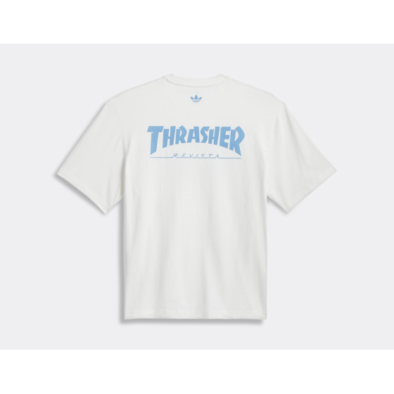 adidas Skateboarding T-shirt Thrasher AFA White