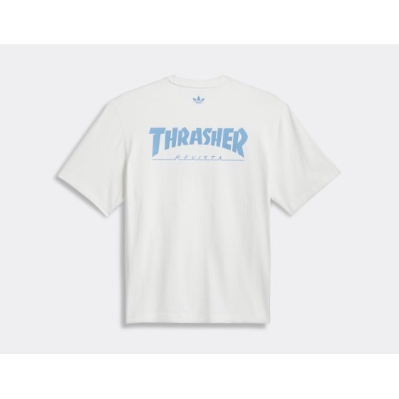 adidas Skateboarding T-shirt Thrasher AFA White