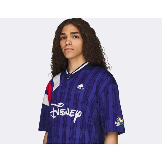 adidas Brain Dead Disney Football Jersey Victory Blue