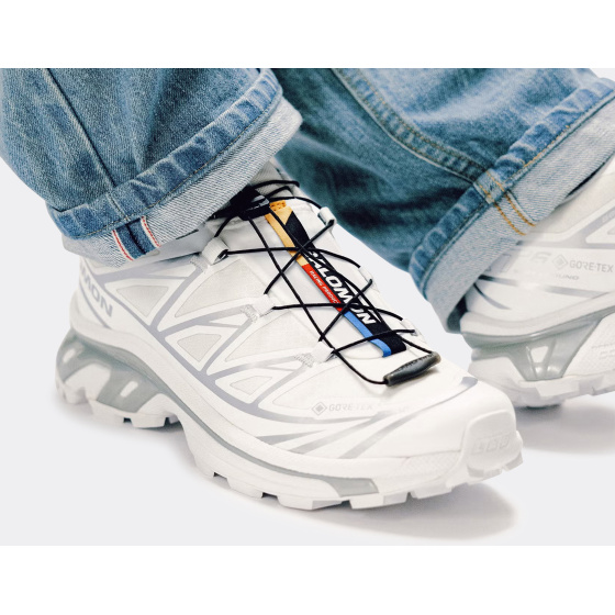 Salomon XT-6 Gore-Tex White Silver