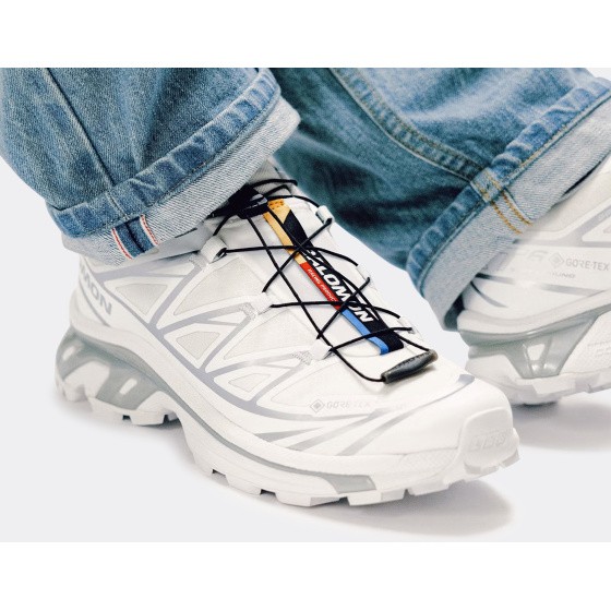 Salomon XT-6 Gore-Tex White Silver