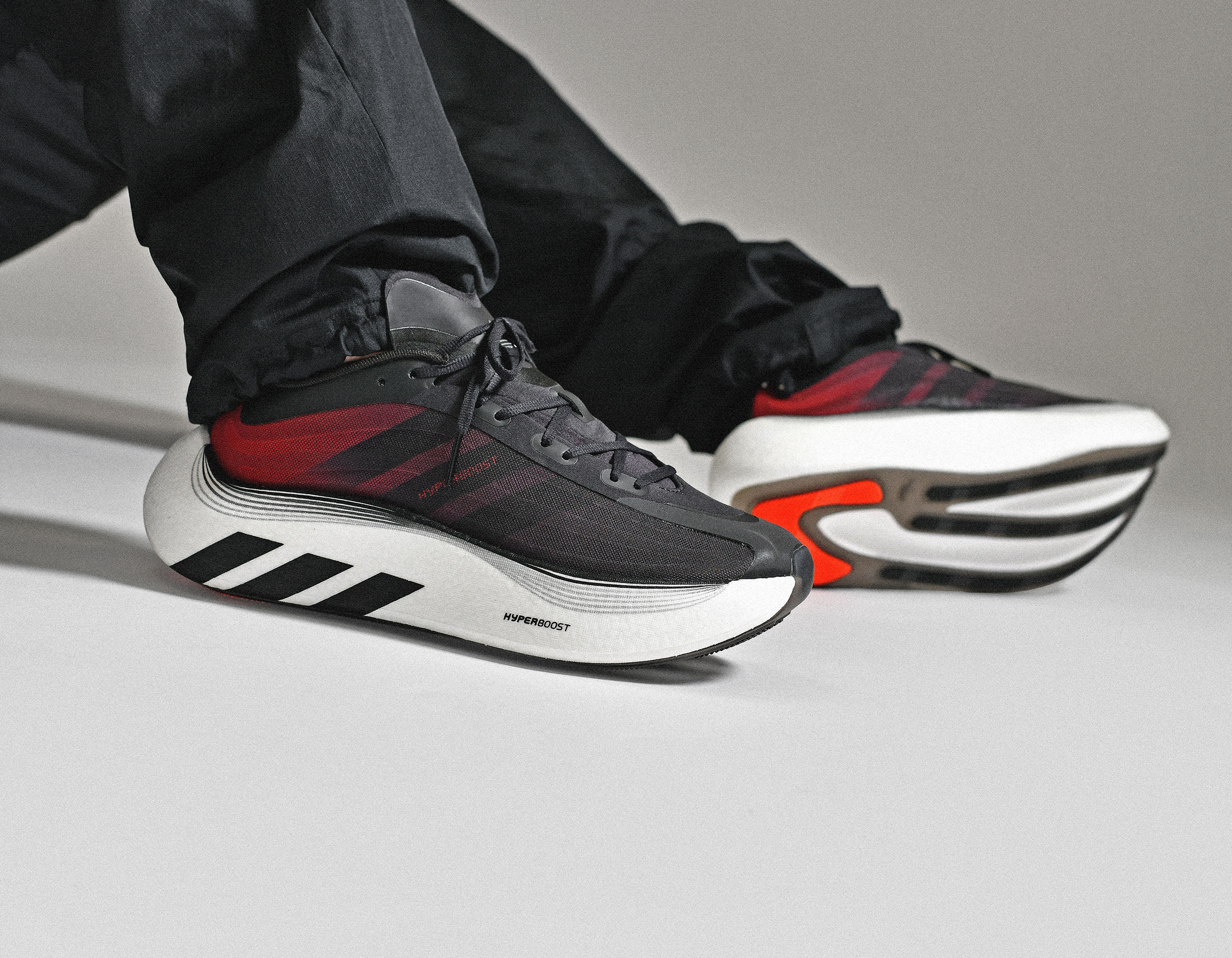 adidas Hyperboost Euphoria LT Core Black Solar Red KZ8509
