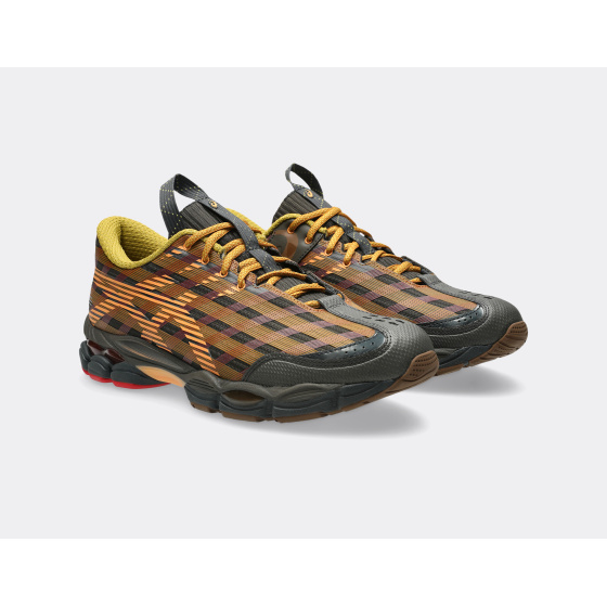 Asics US8-S Gel-SJ33 Black Coffee Orange Lily