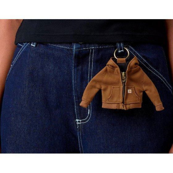 Carhartt WIP Active Jacket Keychain Hamilton Brown