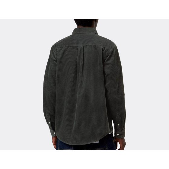 Carhartt WIP Madison Cord Shirt Raven