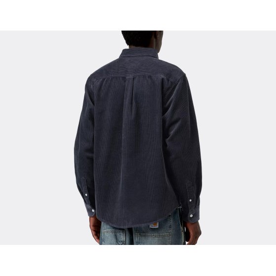 Carhartt WIP Madison Cord Shirt Dark Navy
