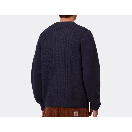 Carhartt WIP Caster Knit Sweater Dark Navy