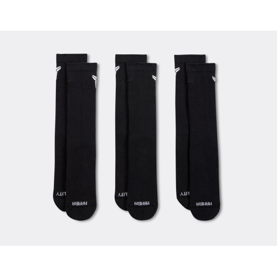 Nike Everyday Elevated Kobe Crew Socks 3p Black