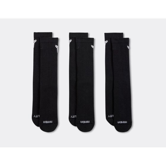 Nike Everyday Elevated Kobe Crew Socks 3p Black