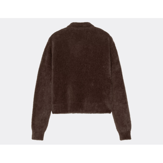 Carhartt WIP W LS Maine Polo Sweater Palisander