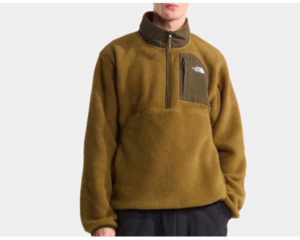 The North Face Yumiori Off Peak 1/2 Zip Fleece Jacket Caraway Seed