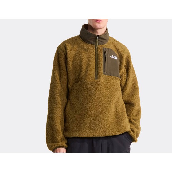 The North Face Yumiori Off Peak 1/2 Zip Fleece Jacket Caraway Seed
