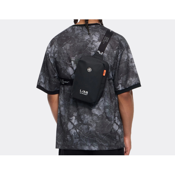 L/AB c/o Off-White Camo Soccer Jersey Black