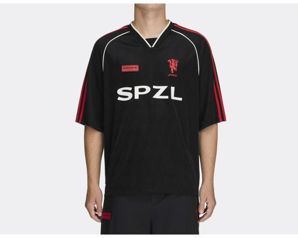 adidas Manchester United SPZL FC T-Shirt Black