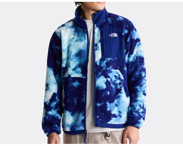 The North Face Yumiori Off Peak Printed Fleece Jacket Bold Blue