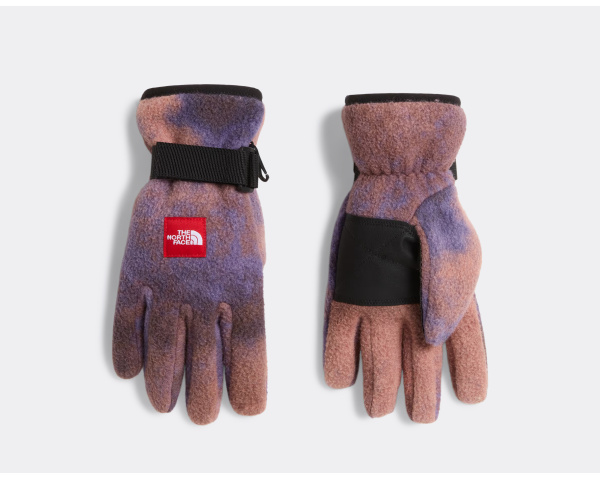 The North Face Red Box Fleece Gloves Grounded Plum