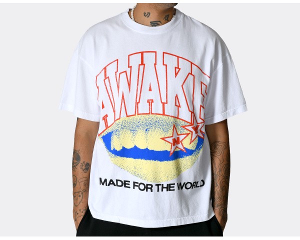 Awake NY Made For The World T-Shirt White