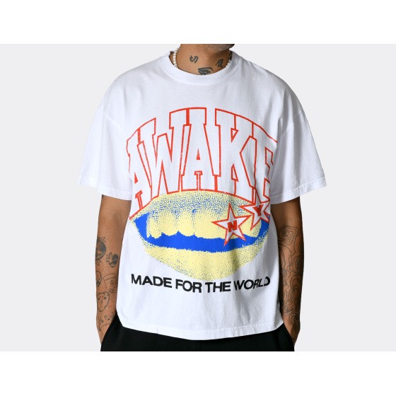 Awake NY Made For The World T-Shirt White