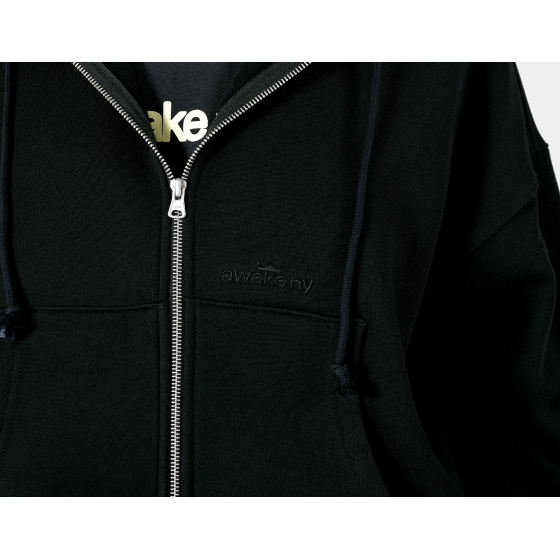 Awake NY Everyday Zip Hoodie Black