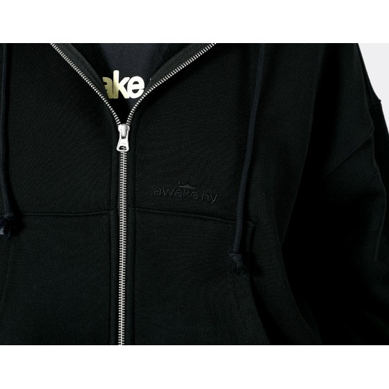 Awake NY Everyday Zip Hoodie Black