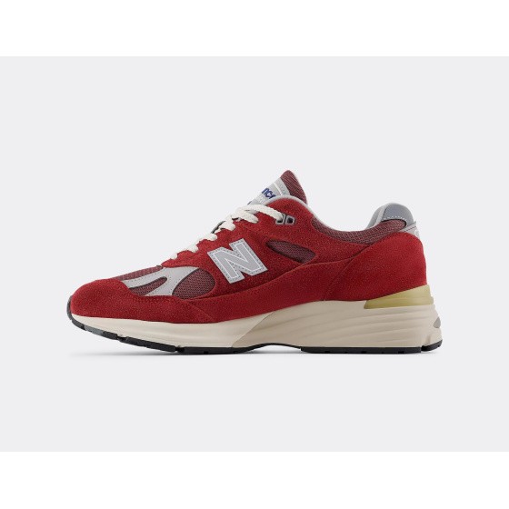 New Balance 991 V2 Vintage Sports Made in UK Karanda Red