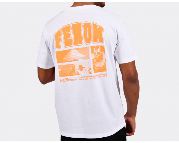 Fenom Give Us A Call T-Shirt - White