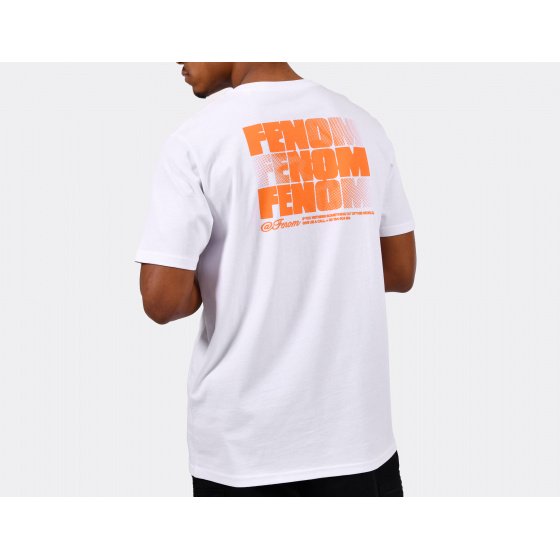 Fenom Tri-Logo T-Shirt - White