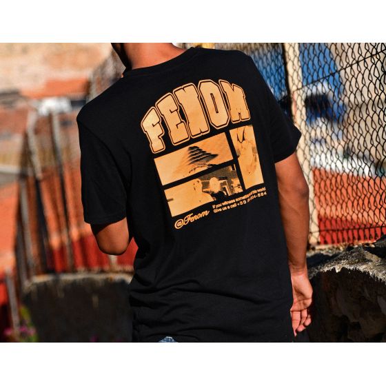 Fenom Give Us A Call T-Shirt - Black