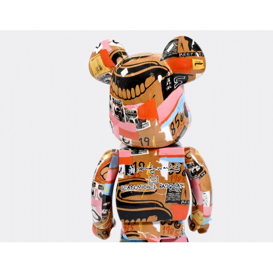 Medicom Toy Bearbrick 1000% - Warhol x Basquiat V2