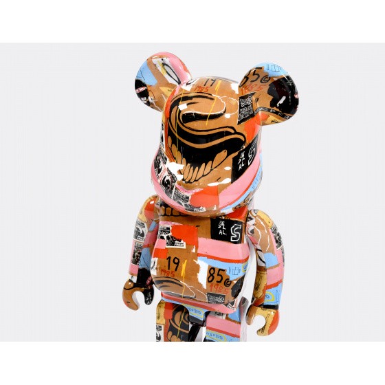 Medicom Toy Bearbrick 1000% - Warhol x Basquiat V2