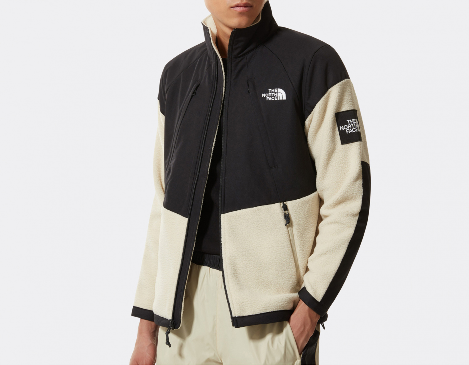 the north face phlego synthetic insulated jacket in white
