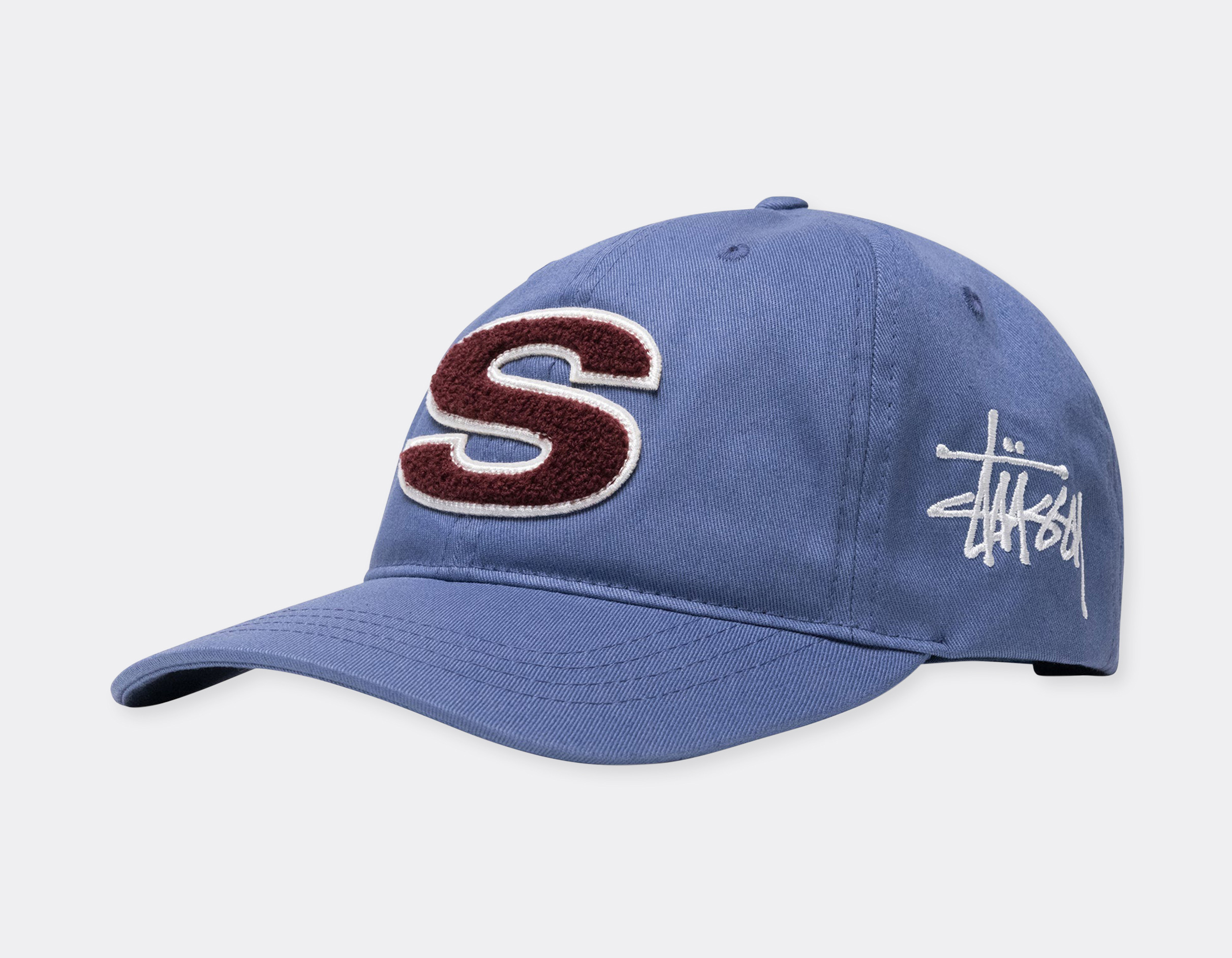 Stussy Chenille S Low Pro Cap Blue 1311061