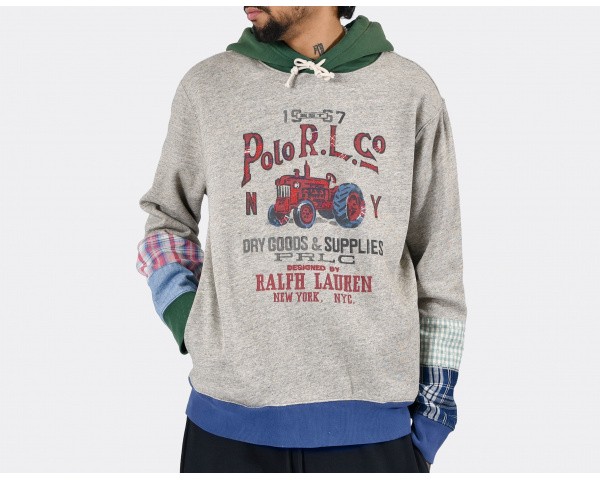 Polo Ralph Lauren Vintage Fleece Hoodie Loft Heather