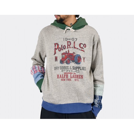 Polo Ralph Lauren Vintage Fleece Hoodie Loft Heather