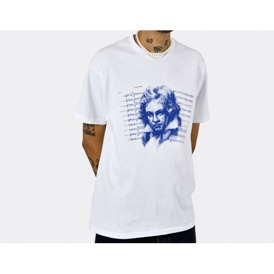 Classic Grip Beatoven T-Shirt White