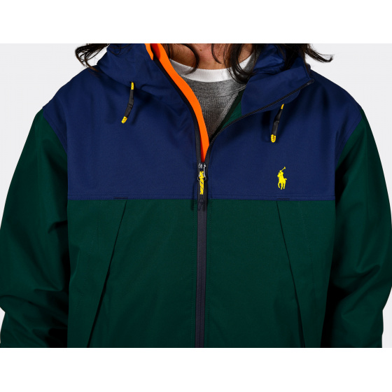 Polo Ralph Lauren Water Resistant Hooded Jacket Hunt Club Green