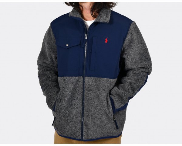 Polo Ralph Lauren Long Sleeve Full Zip Barclay Heather
