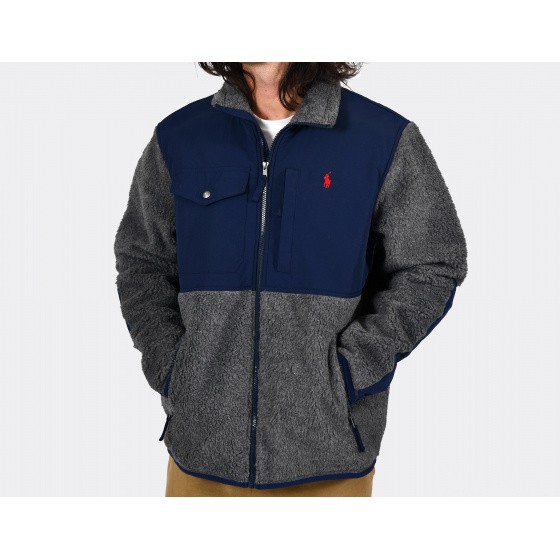 Polo Ralph Lauren Long Sleeve Full Zip Barclay Heather