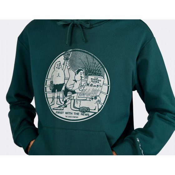 The Loose Company First With The News Hoodie